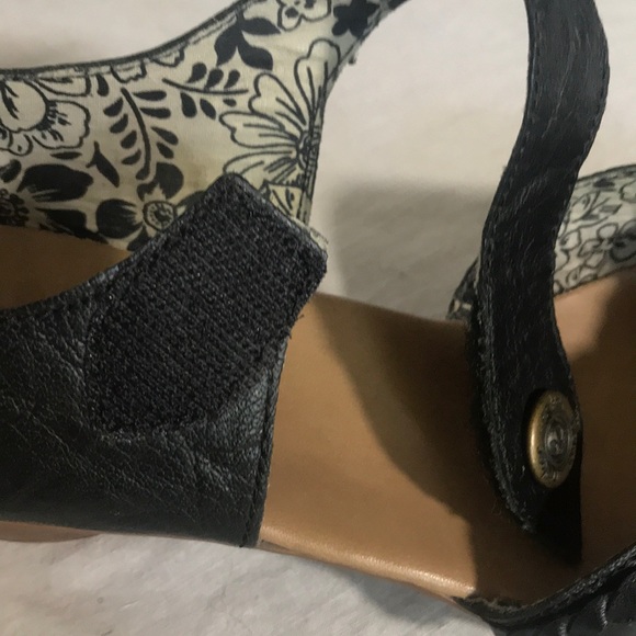 “RIEKER” Blue Leather Studded Heeled Mary Janes. - Picture 10 of 14